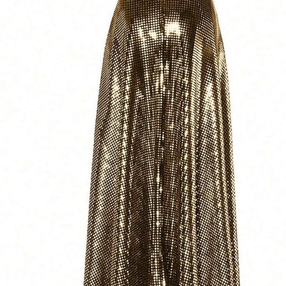 Elegant Gold  Skirt